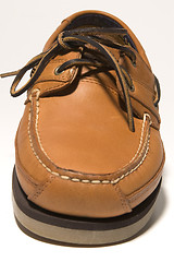 Image showing rugged quality leather moccasin