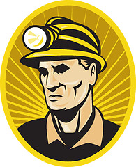 Image showing coal miner worker front