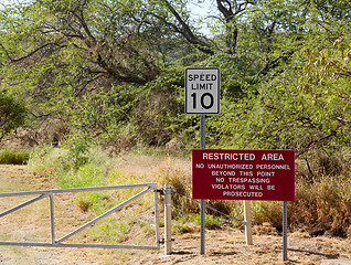 Image showing Interior of Diamond Head Crater