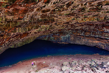 Image showing Waikapalae wet cave in Kauai