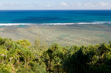 Image showing Sealodge beach in Kauai