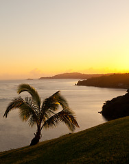 Image showing Sunrise in Kauai