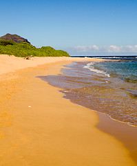 Image showing Maha'ulepu beach in Kauai