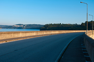 Image showing Bridge and river