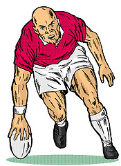 Image showing rugby player