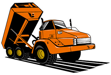 Image showing dumper tipper truck lorry