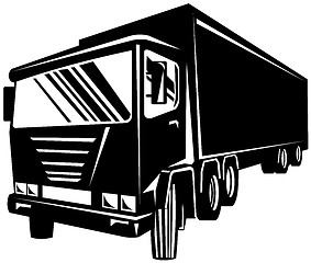 Image showing truck container van