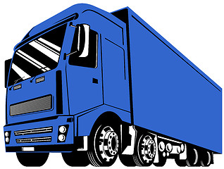 Image showing truck container van