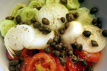 Image showing Greek salad