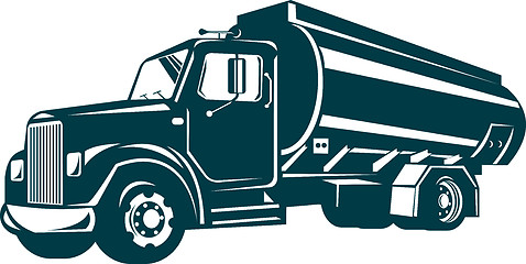 Image showing oil delivery truck lorry