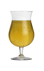 Image showing glass of pils beer