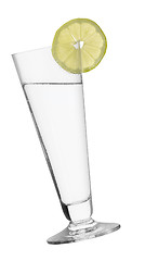 Image showing cocktail and lemon