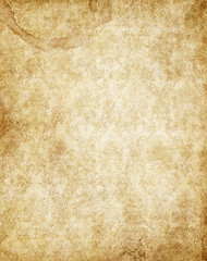 Image showing old yellow brown vintage parchment paper texture