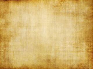 Image showing old yellow brown vintage parchment paper texture