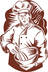 Image showing chef, cook or baker