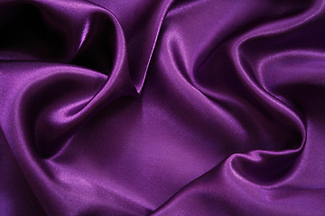 Image showing Smooth elegant lilac silk can use as background 