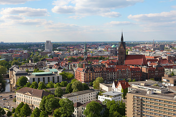 Image showing View on the center of Hannover