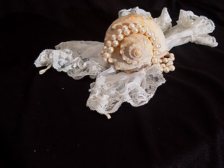 Image showing Seashell Lace and Pearls