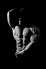 Image showing bodybuilding man