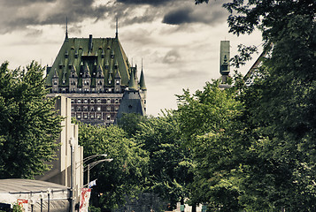 Image showing Architecture and Colors of Quebec City