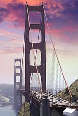 Image showing Golden Gate Bridge in San Francisco