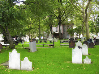 Image showing Cemetery of New York City