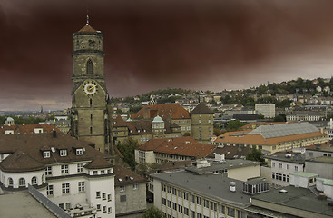 Image showing Sky  and Clouds over Stuttgart