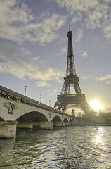 Image showing Paris in December, France