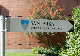 Image showing Sandvika Videregående