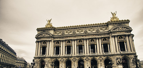 Image showing Opera Facade in Paris