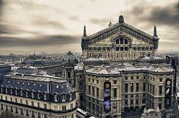 Image showing Architectural Detail of Paris in Winter