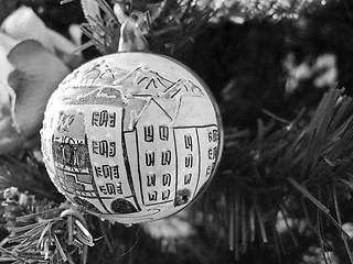 Image showing Christmas Decorations, Italy