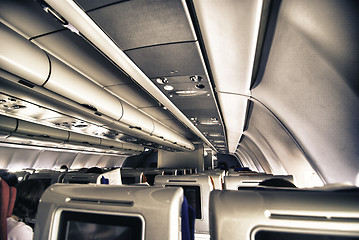 Image showing Airplane Interior, Italy