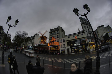 Image showing Paris in December, France