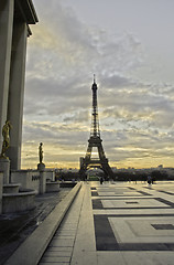 Image showing Paris in December, France