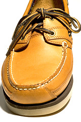 Image showing rugged quality leather moccasin