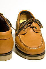 Image showing rugged quality leather moccasin