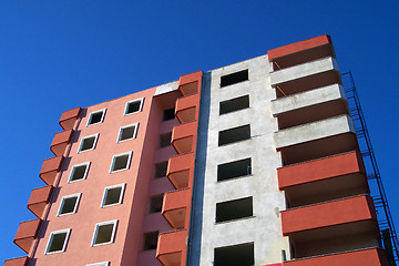 Image showing apartment construction