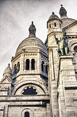 Image showing Architectural Detail of Paris in Winter