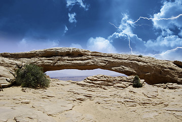 Image showing Nature of Arches National Park