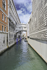 Image showing Ponte dei Sospiri in Venice, Italy