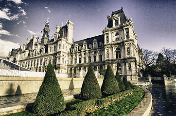 Image showing Paris Architecture in December