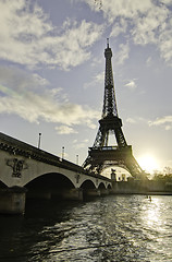 Image showing Paris in December, France
