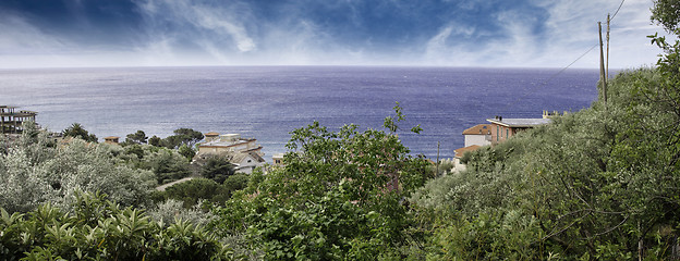 Image showing Coast of Liguria, Italy