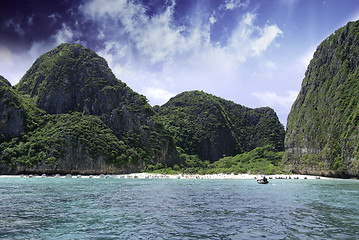 Image showing Phi Phi Island from the Sea