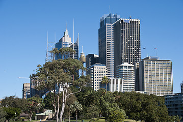 Image showing Detail of Sydney on a Winter Morning, Australia