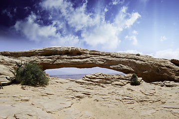 Image showing Nature of Arches National Park