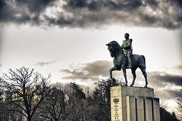 Image showing Paris Architecture in December