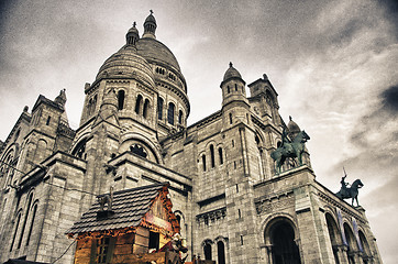 Image showing Architectural Detail of Paris in Winter