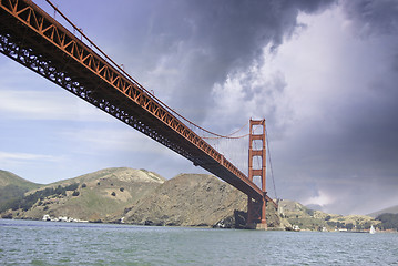 Image showing Golden Gate Bridge in San Francisco